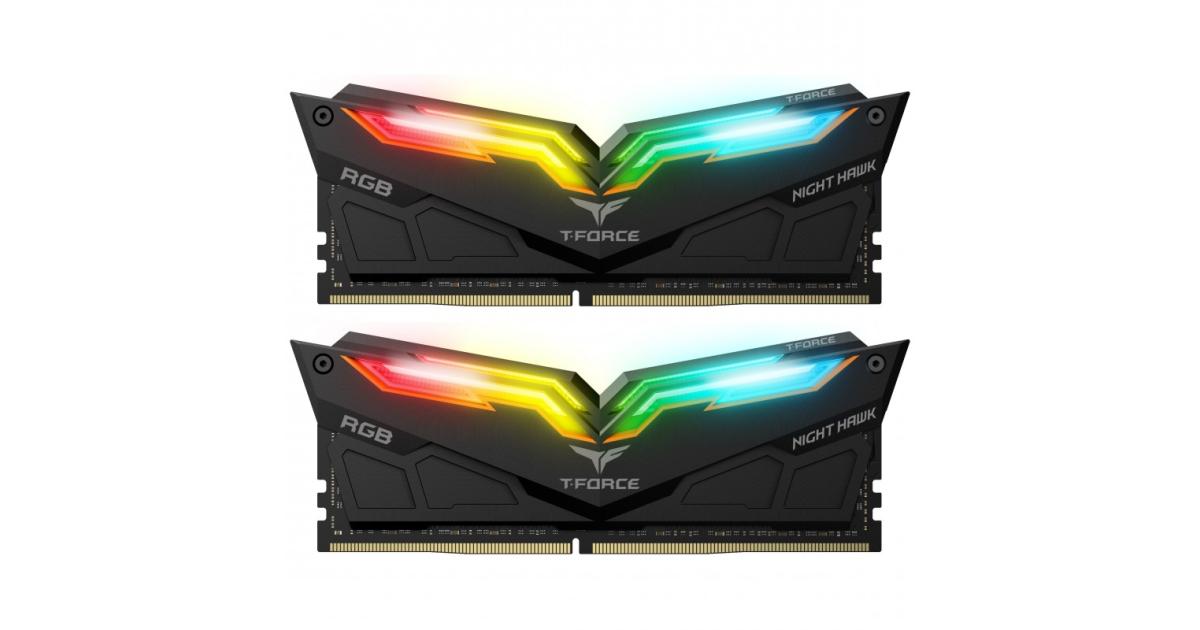 Teamgroup T Force Night Hawk Rgb 16gb 2x8 3600mhz Ddr4 Gaming Memory Compu Jordan